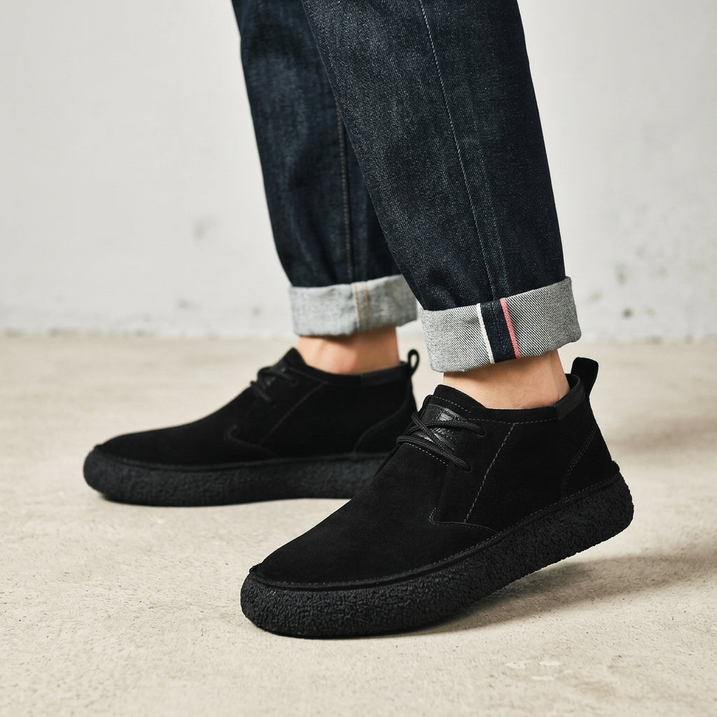 Sevana | Heren Suède Mid-Top Schoenen