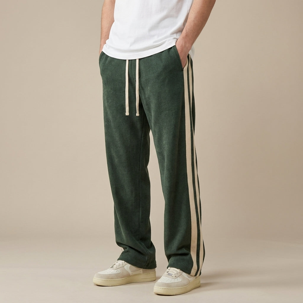 Sevana | Heren Corduroy Broek Met Strepen