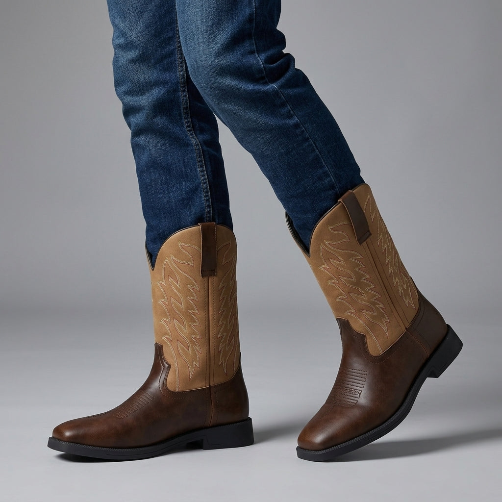 Sevana | Heren Mid-Calf Western Laarzen