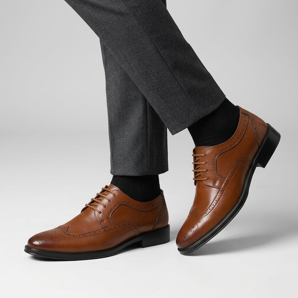 Sevana | Heren Brogue Oxford Schoenen