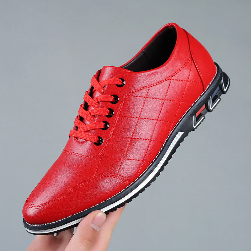 Sevana | Heren Gewatteerde Vetersneakers