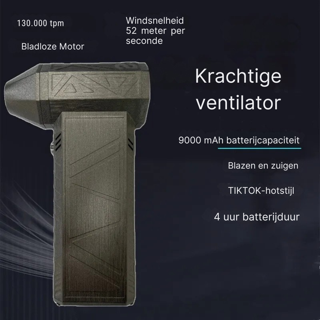 BlazeTurbo Bladloze Motor Blazer & Zuigventilator