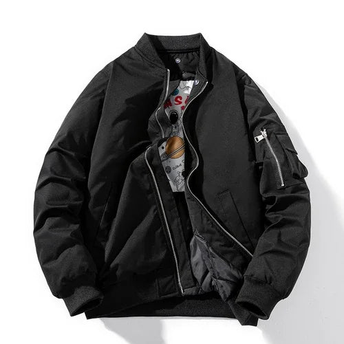 Sevana | Unisex Bomberjack Met Grafische Voering