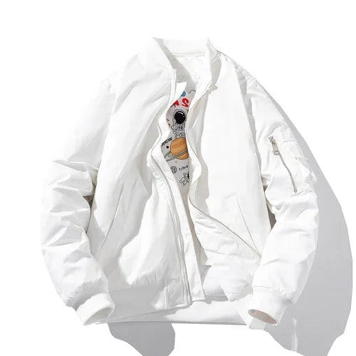 Sevana | Unisex Bomberjack Met Grafische Voering