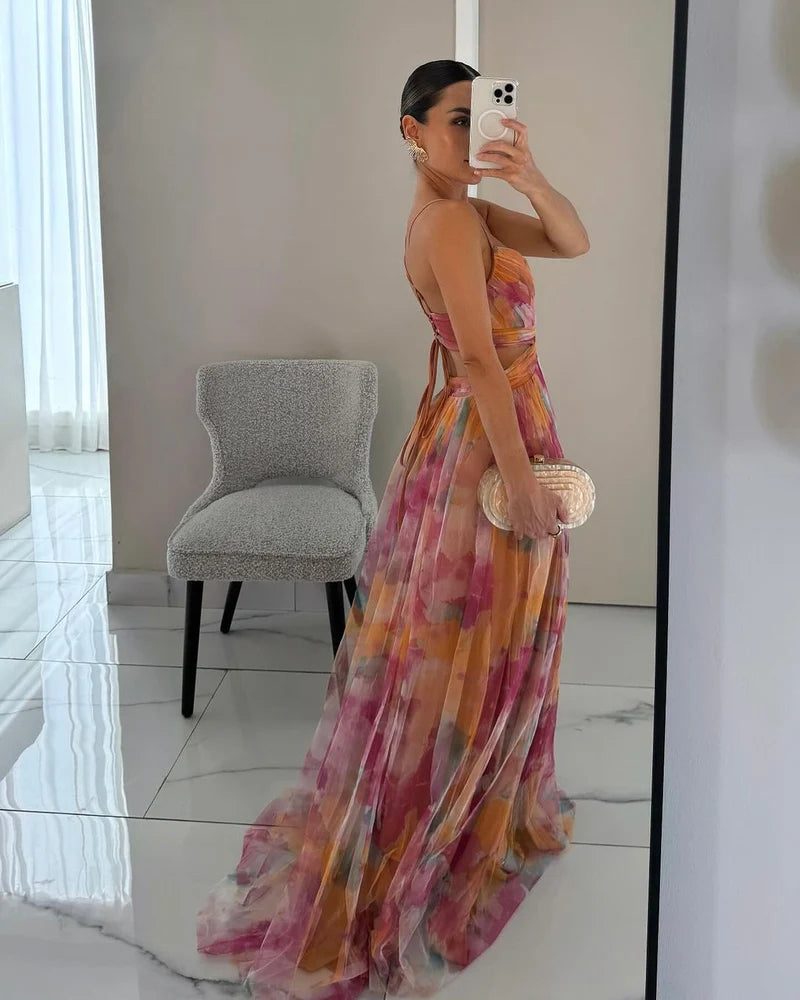Serena Etherische Maxi Jurk