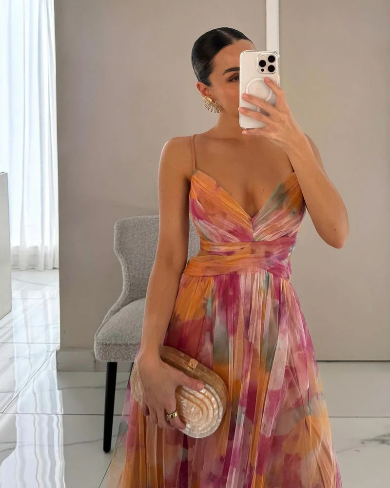 Serena Etherische Maxi Jurk