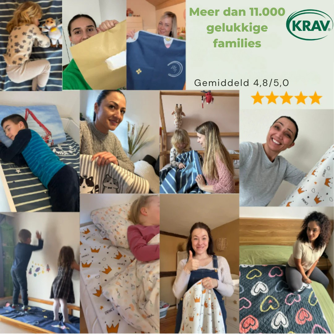 KinderVast Waterdichte Matrasbeschermer