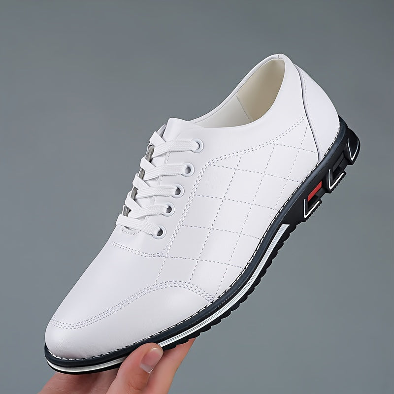 Sevana | Heren Gewatteerde Vetersneakers