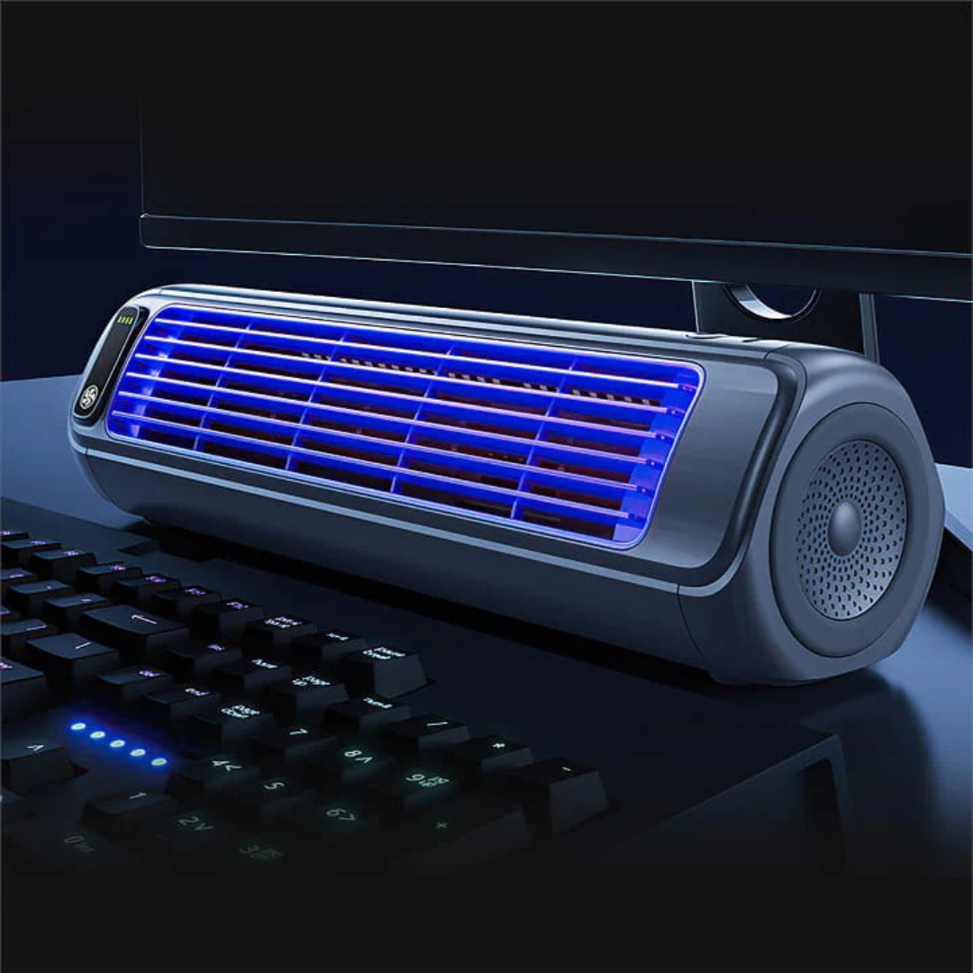 LuchtSlim 2-in-1 Draagbare Turbo Ventilator