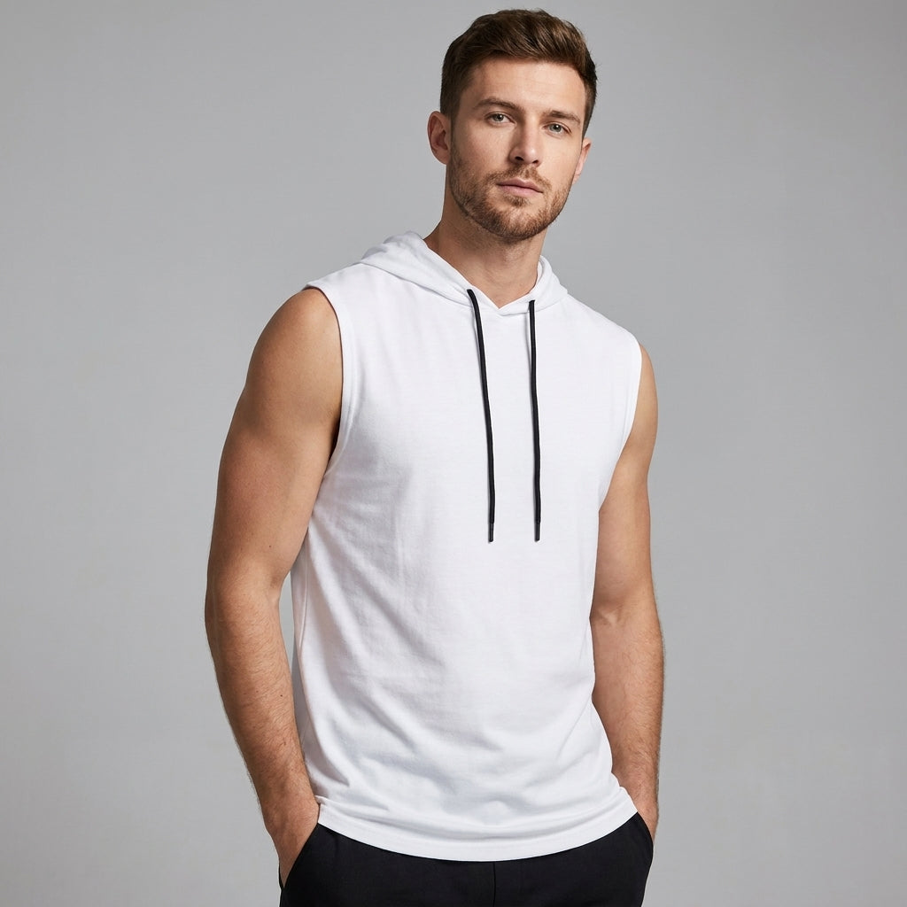 Sevana | Heren Mouwloze Hoodie