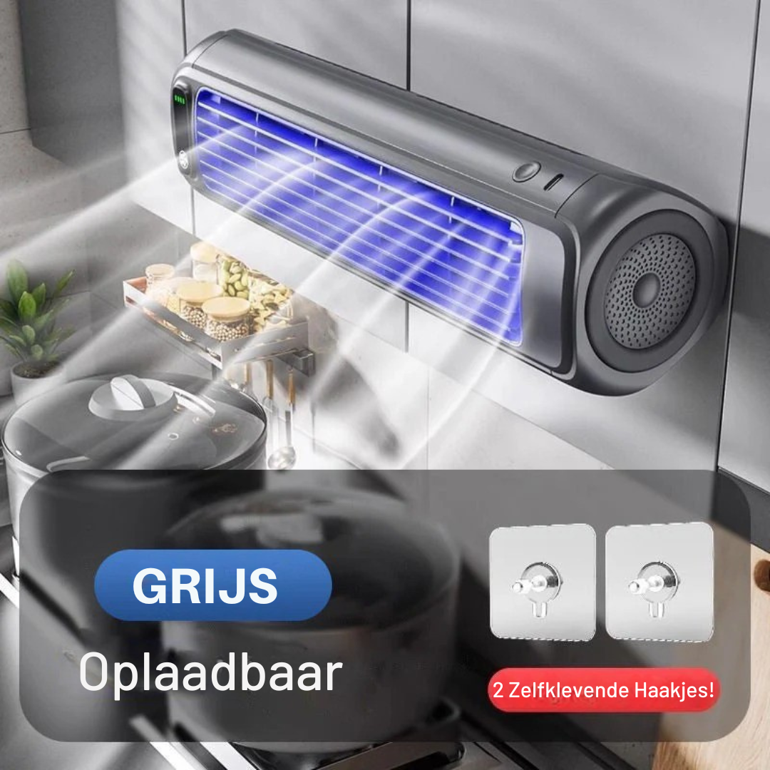 LuchtSlim 2-in-1 Draagbare Turbo Ventilator