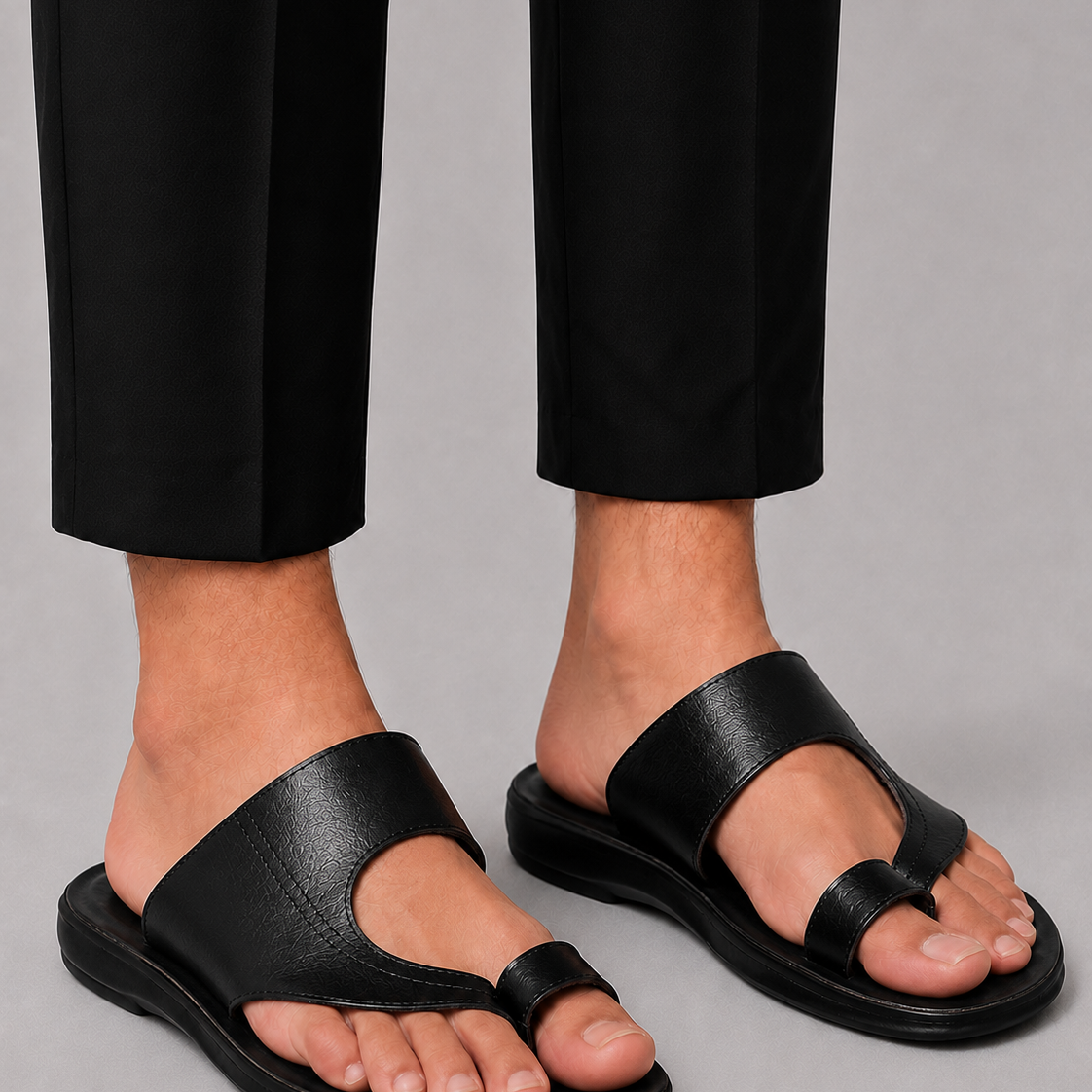 Sevana | Heren Kunstleren Slippers