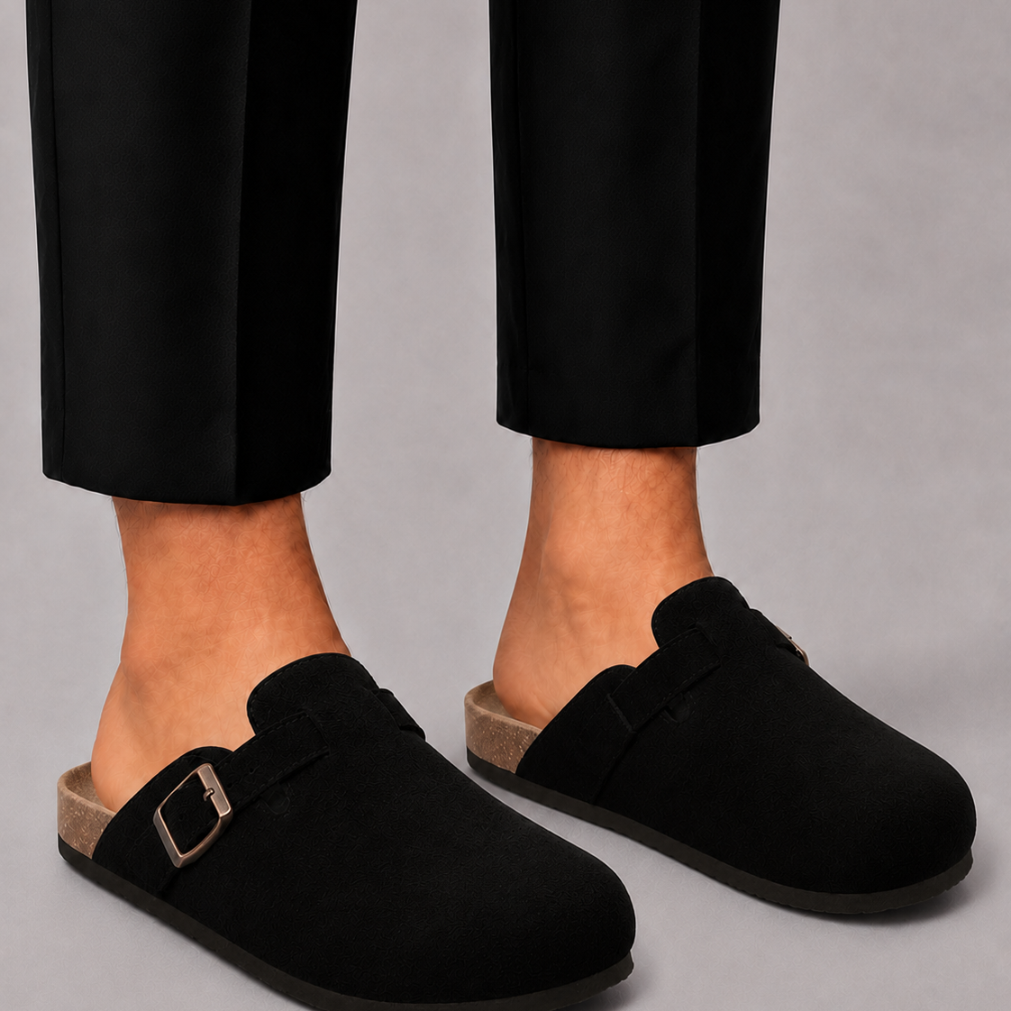 Sevana | Heren Suède Clogs