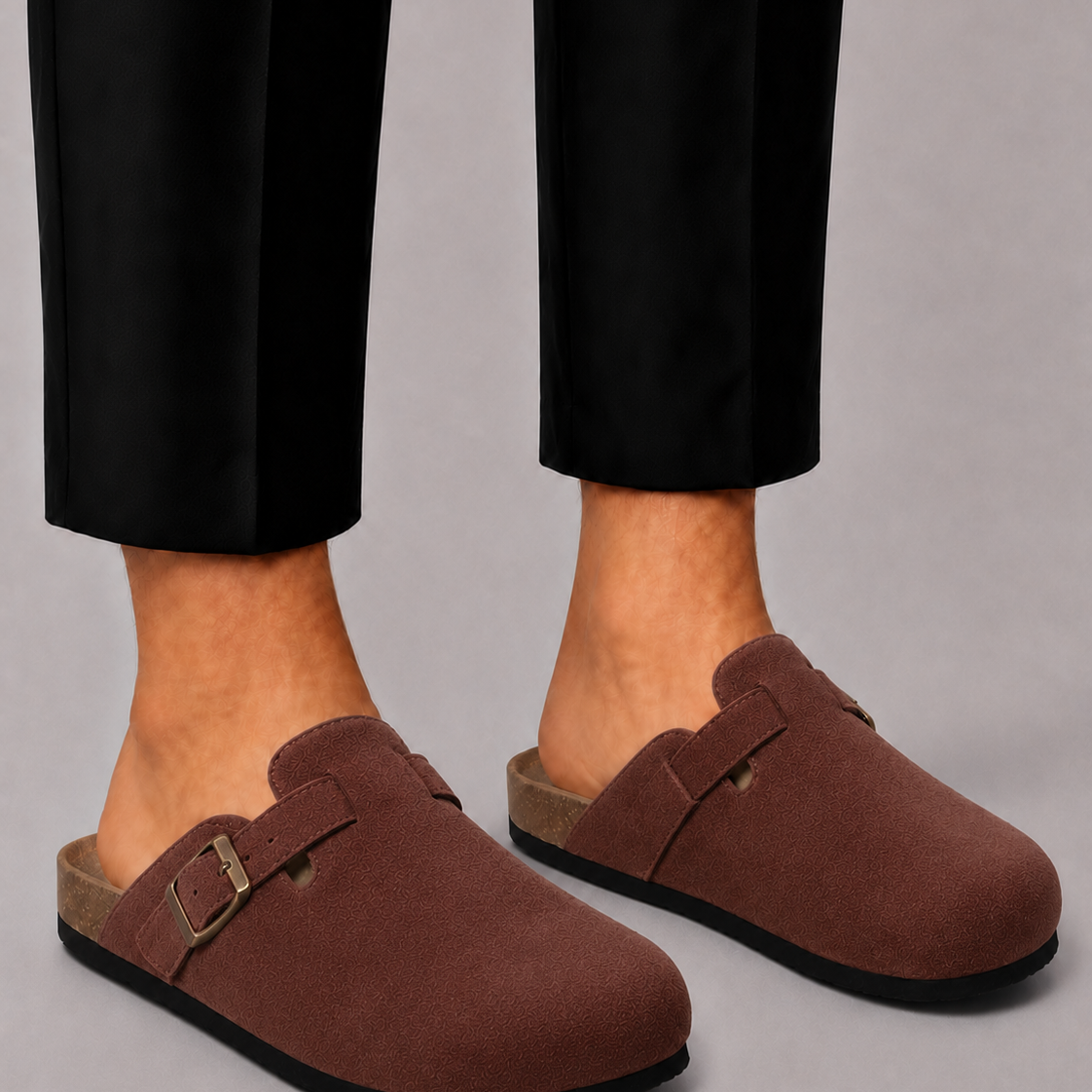 Sevana | Heren Suède Clogs
