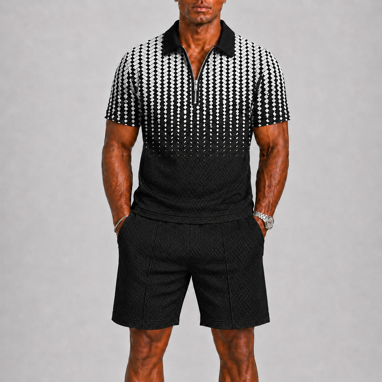 Sevana | Heren Polo Zomerset Met Rits