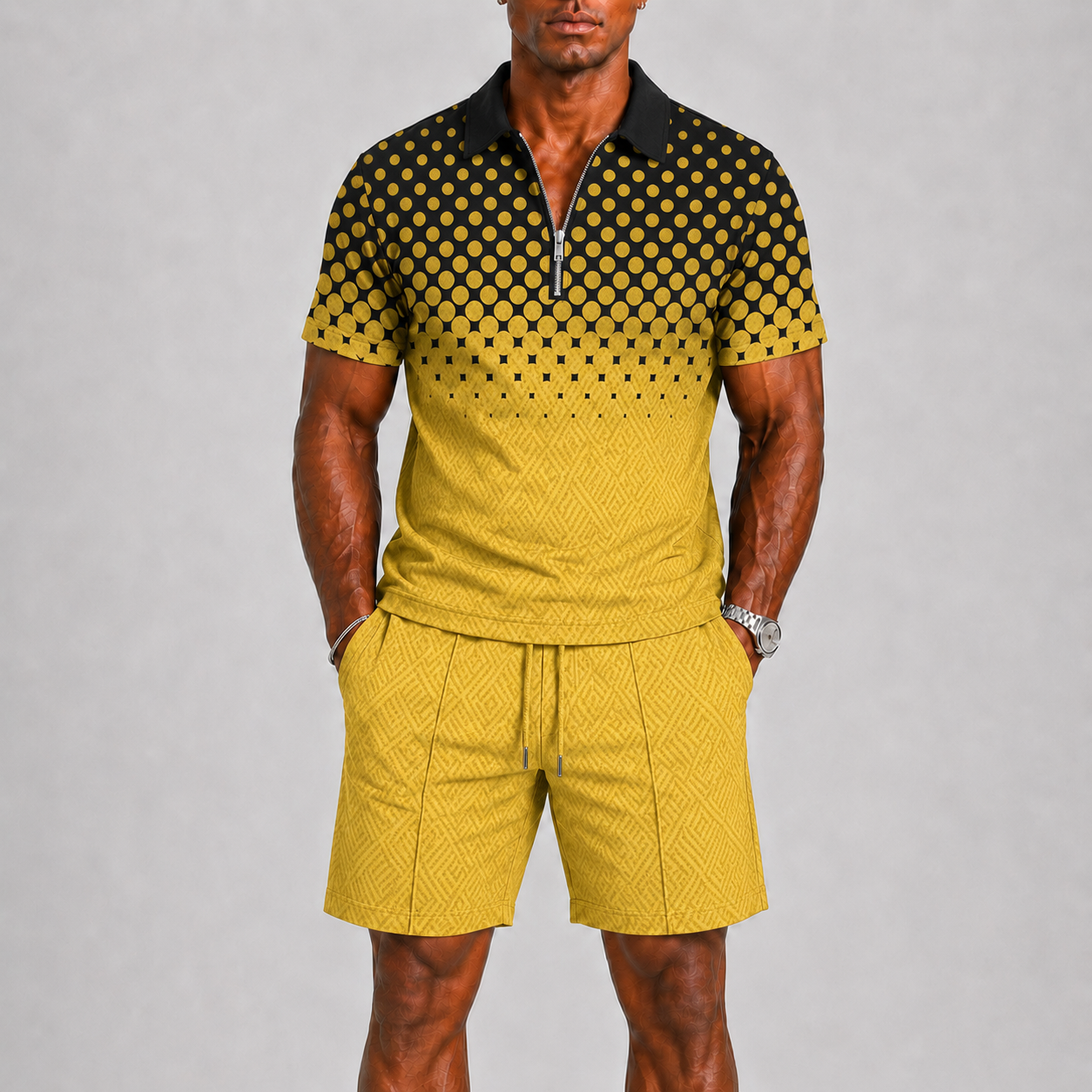 Sevana | Heren Polo Zomerset Met Rits