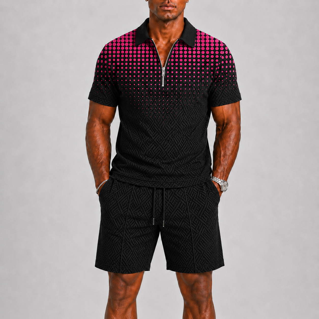 Sevana | Heren Polo Zomerset Met Rits