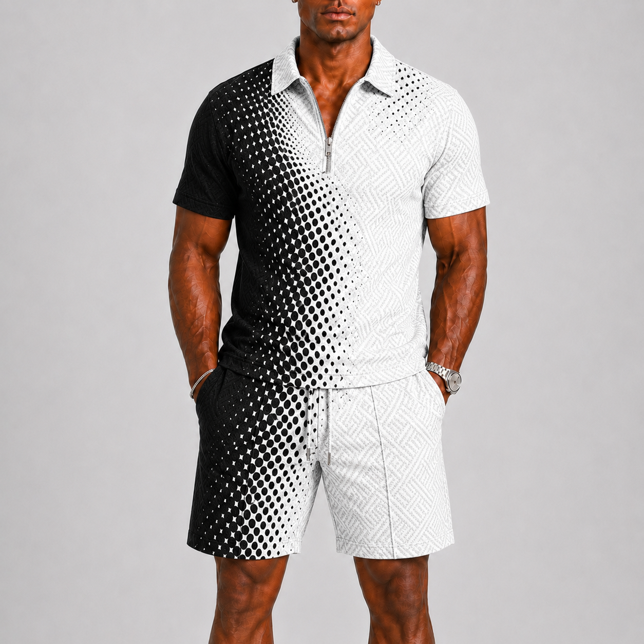 Sevana | Heren Polo Zomerset Met Rits
