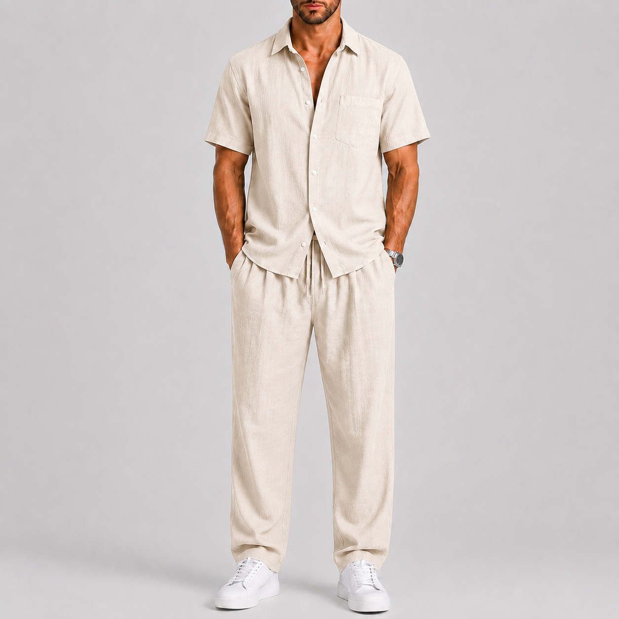 Sevana | Heren Wijde Linnen Zomerset
