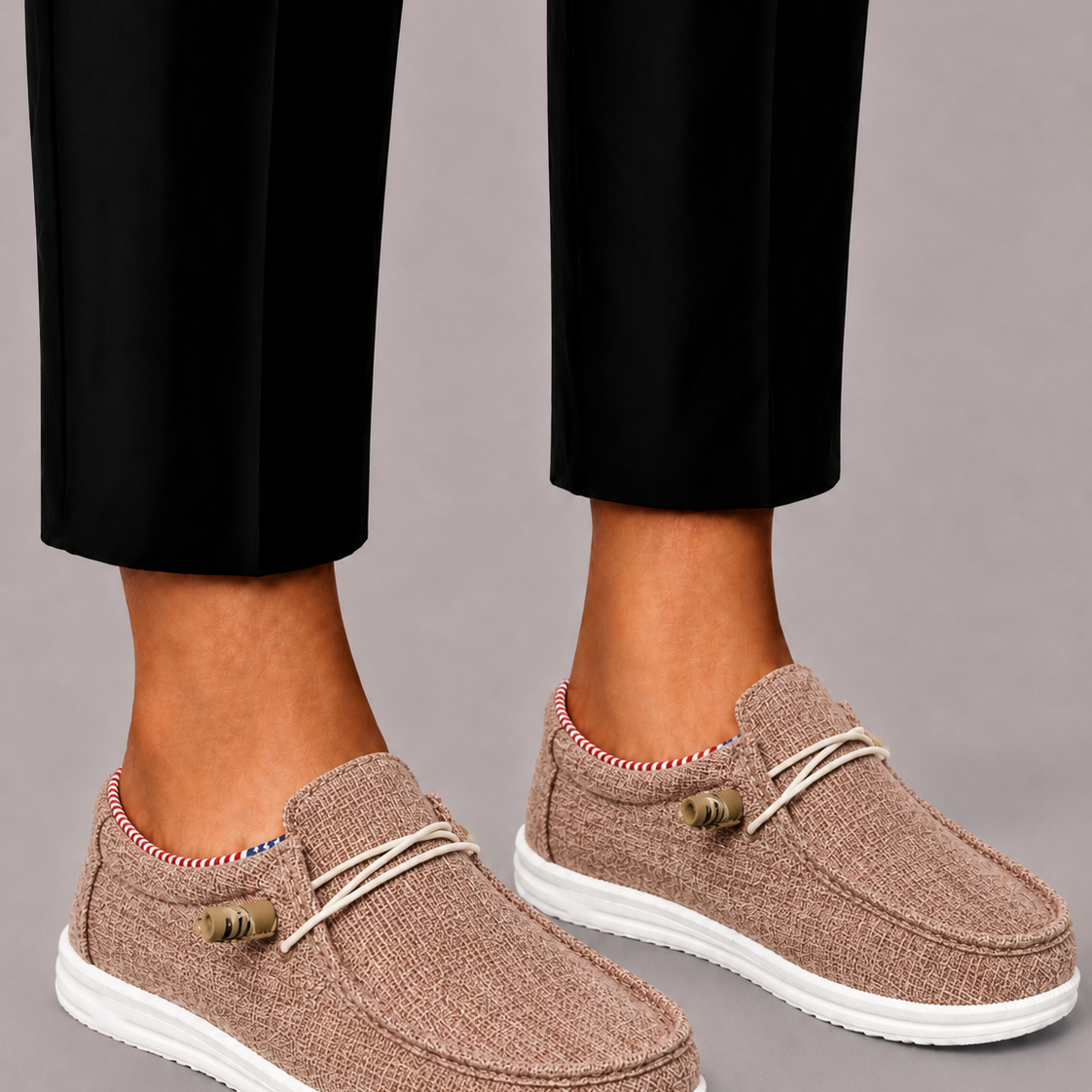 Sevana | Heren Canvas Instappers