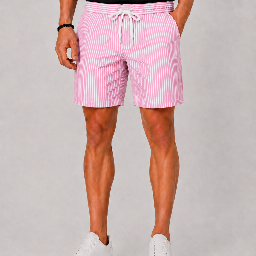 Sevana | Heren Gestreepte Zwemshort