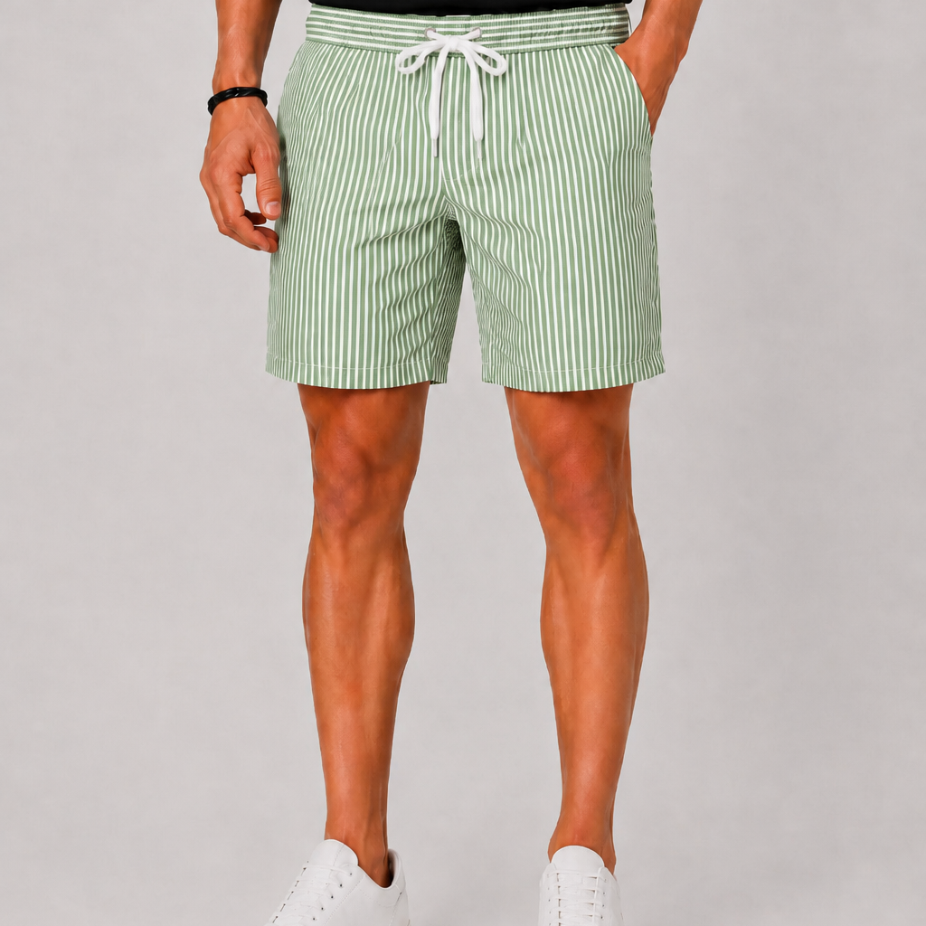 Sevana | Heren Gestreepte Zwemshort
