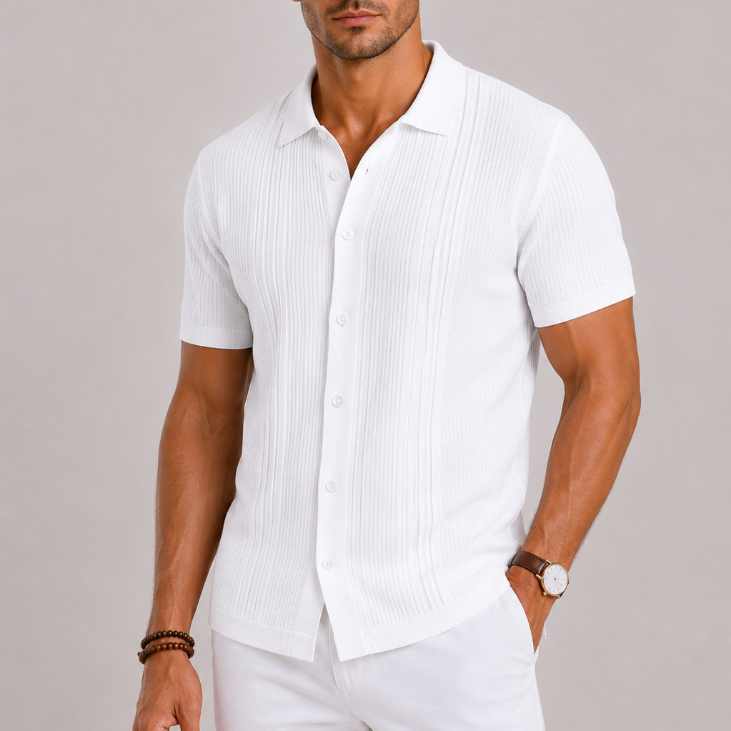 Sevana | Heren Contrast Poloshirt