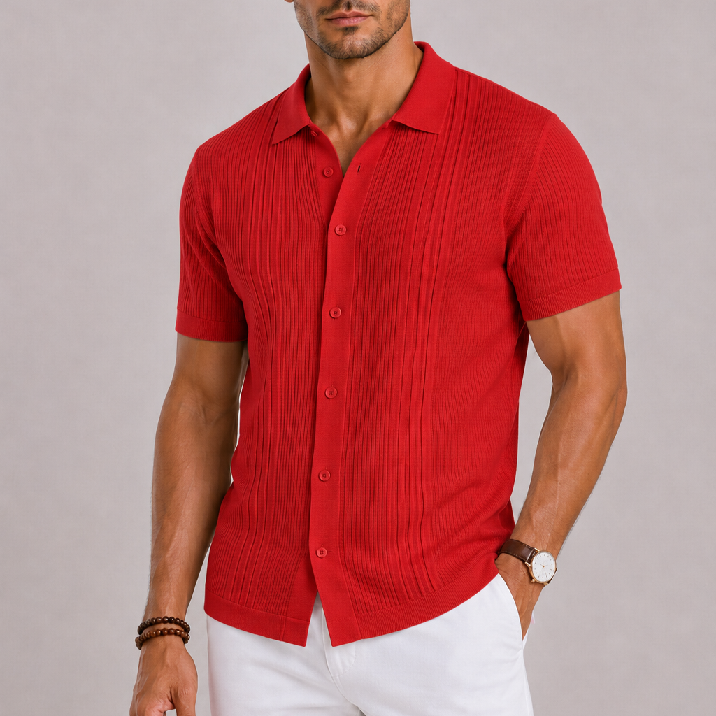 Sevana | Heren Contrast Poloshirt