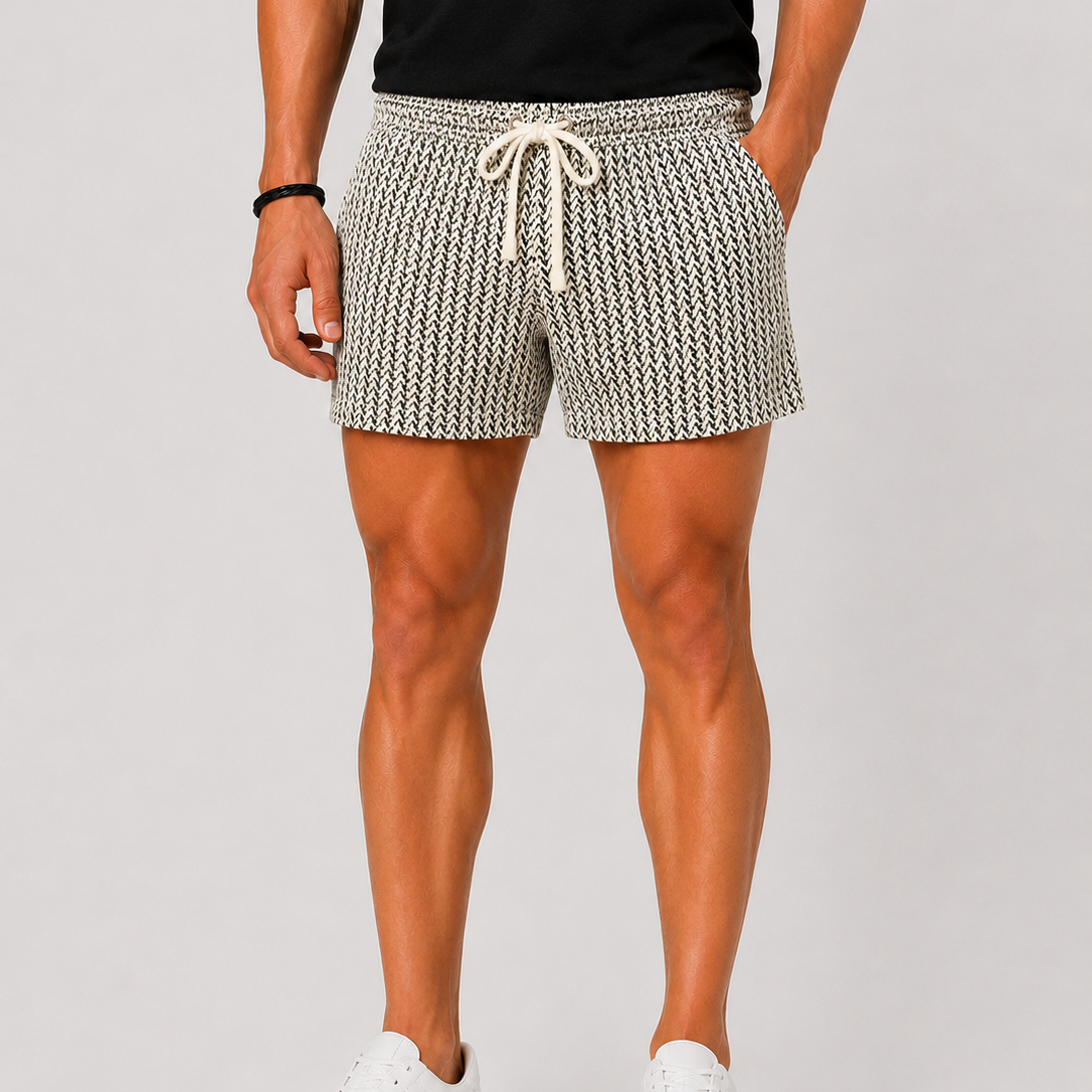 Sevana | Heren Pied-de-Poule Short