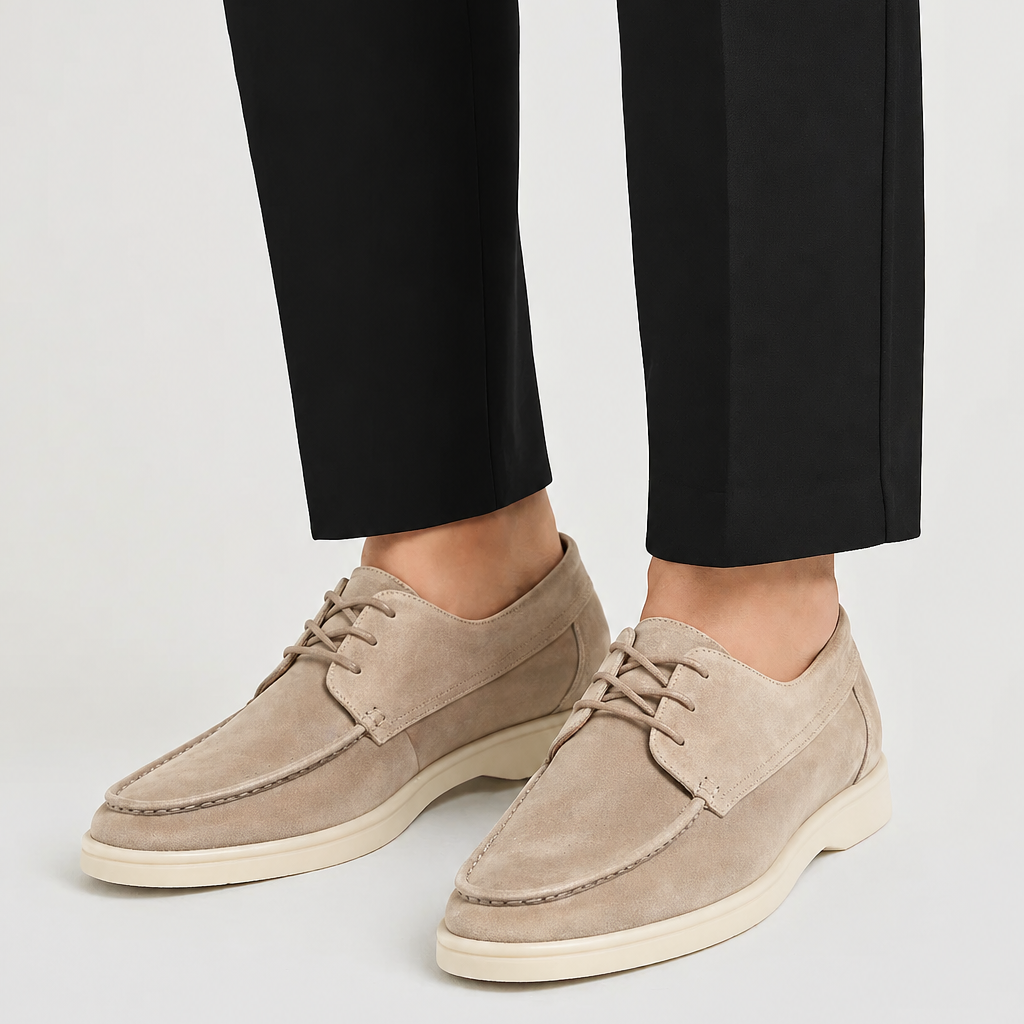 Sevana | Heren Leren Veterloafers