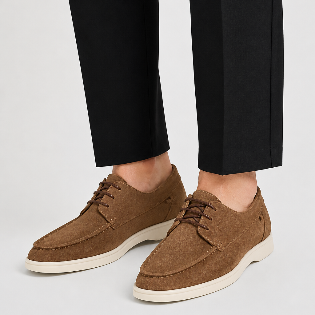 Sevana | Heren Leren Veterloafers