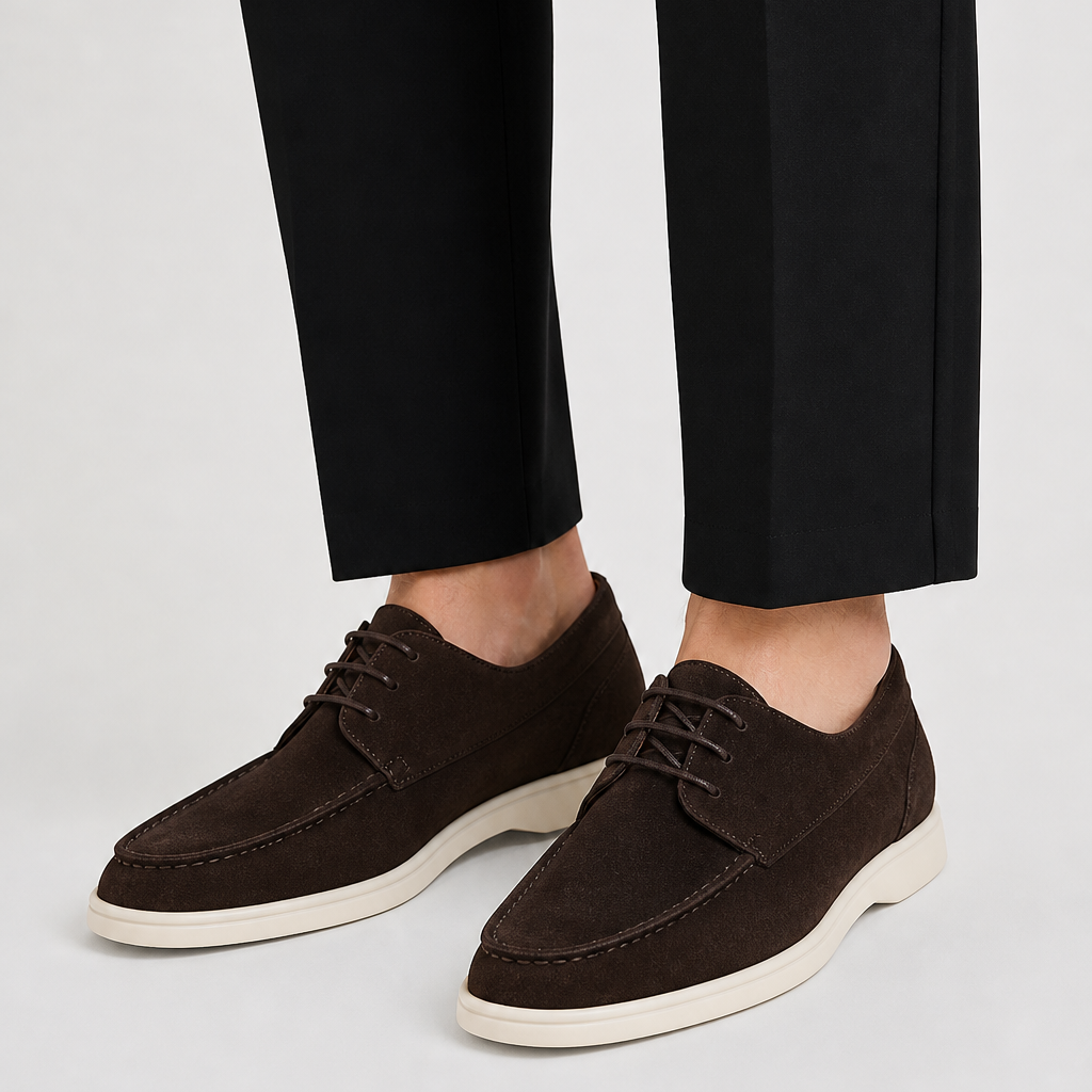 Sevana | Heren Leren Veterloafers