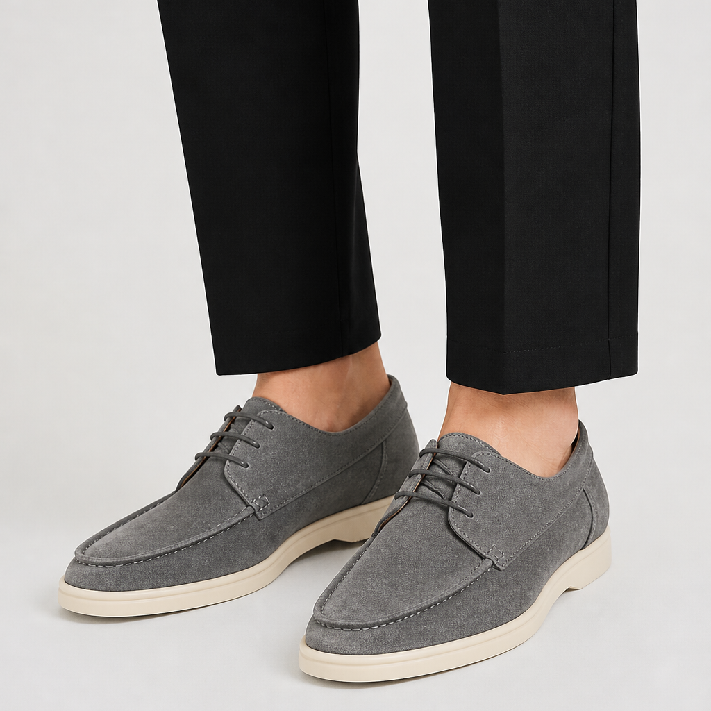 Sevana | Heren Leren Veterloafers