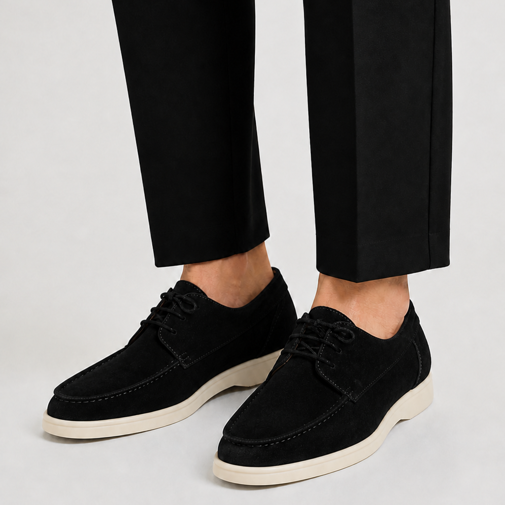 Sevana | Heren Leren Veterloafers