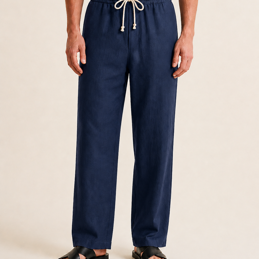 Sevana | Heren Katoenen Linnen Broek