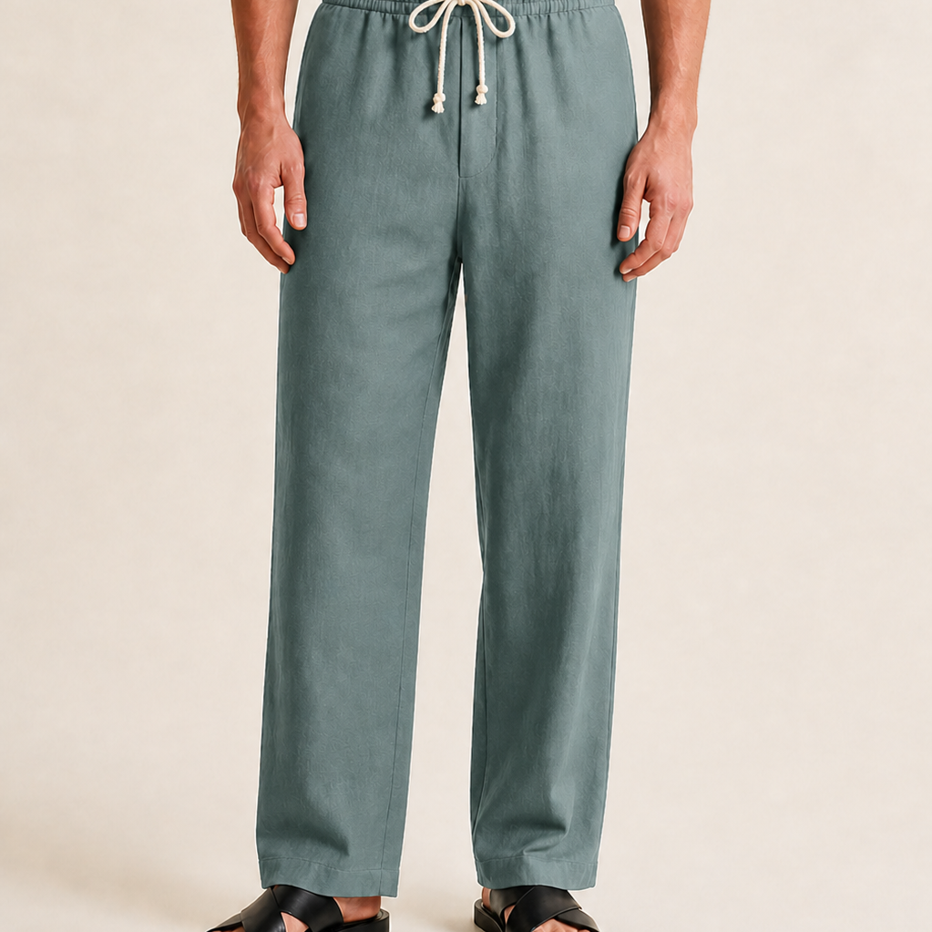 Sevana | Heren Katoenen Linnen Broek