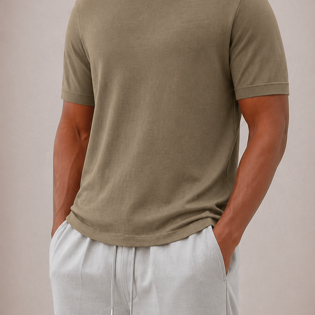 Sevana | Heren Turtleneck T‑Shirt