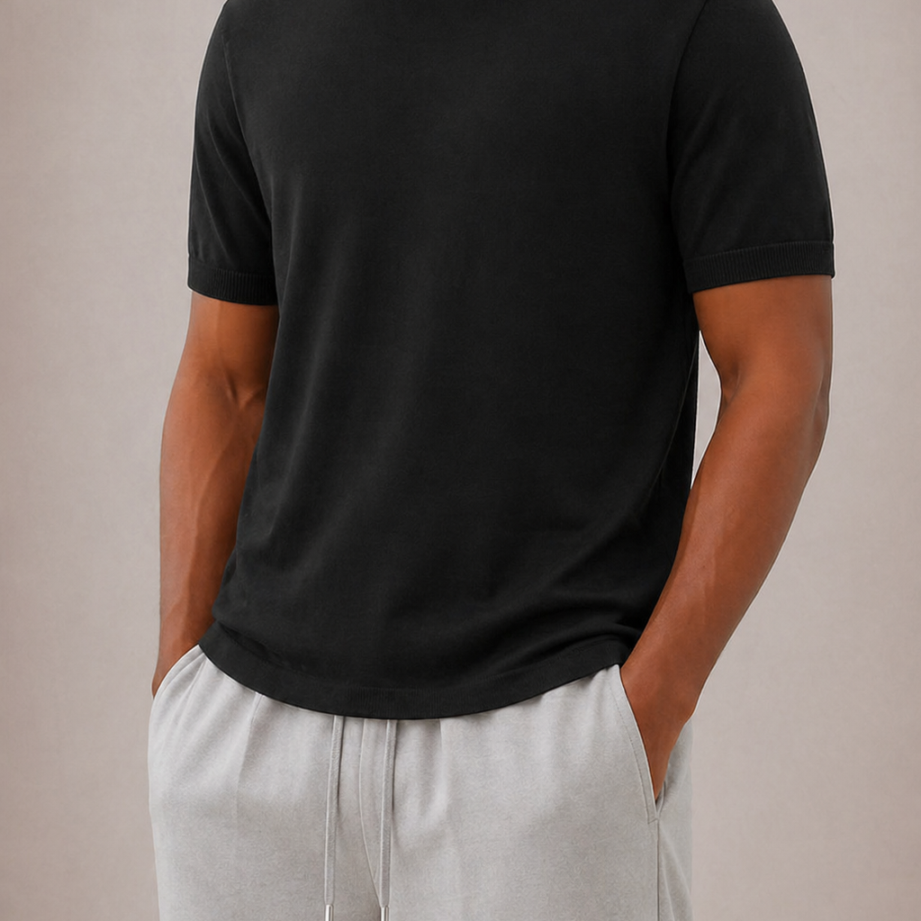 Sevana | Heren Turtleneck T‑Shirt