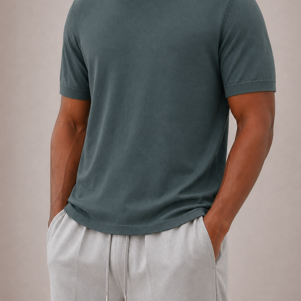 Sevana | Heren Turtleneck T‑Shirt
