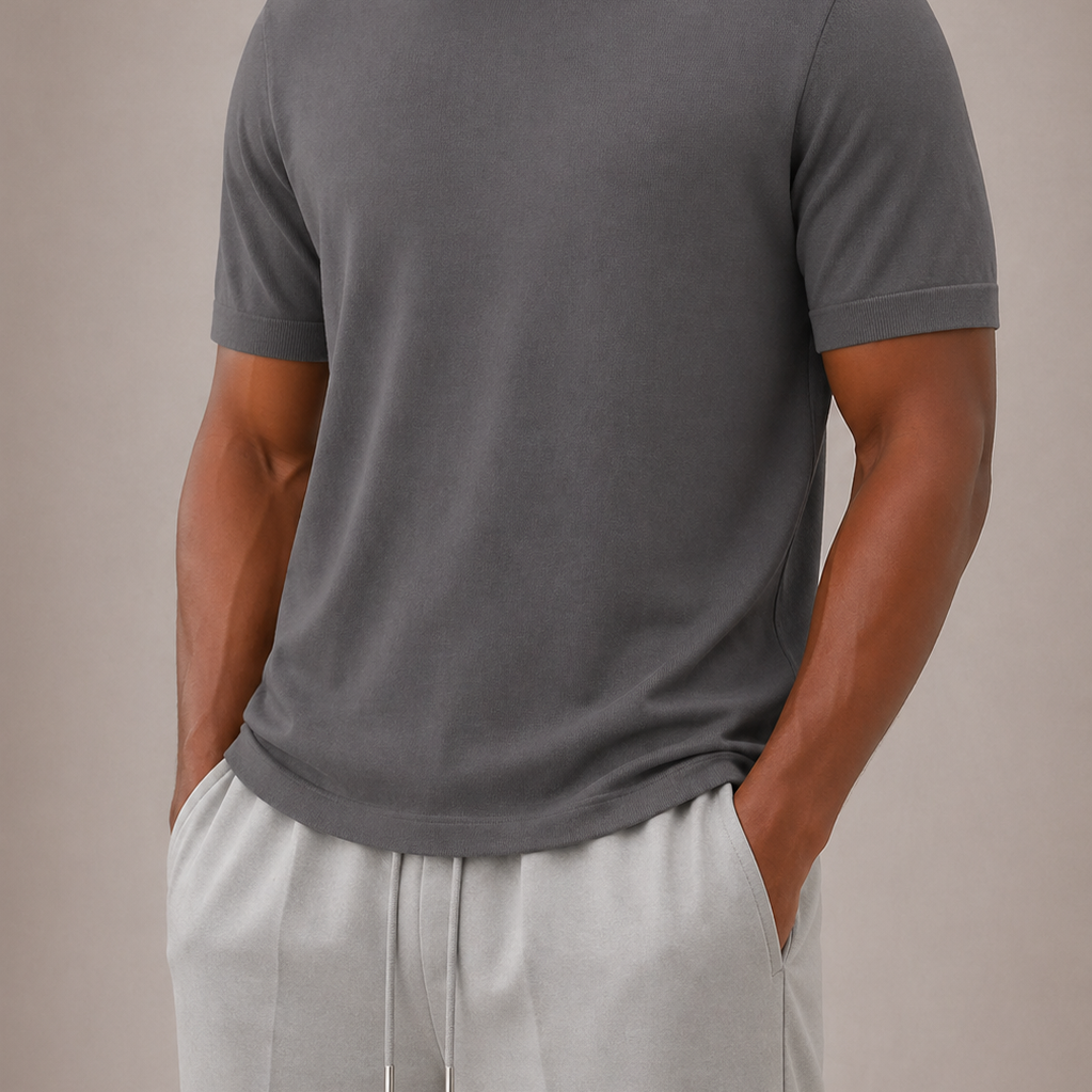 Sevana | Heren Turtleneck T‑Shirt