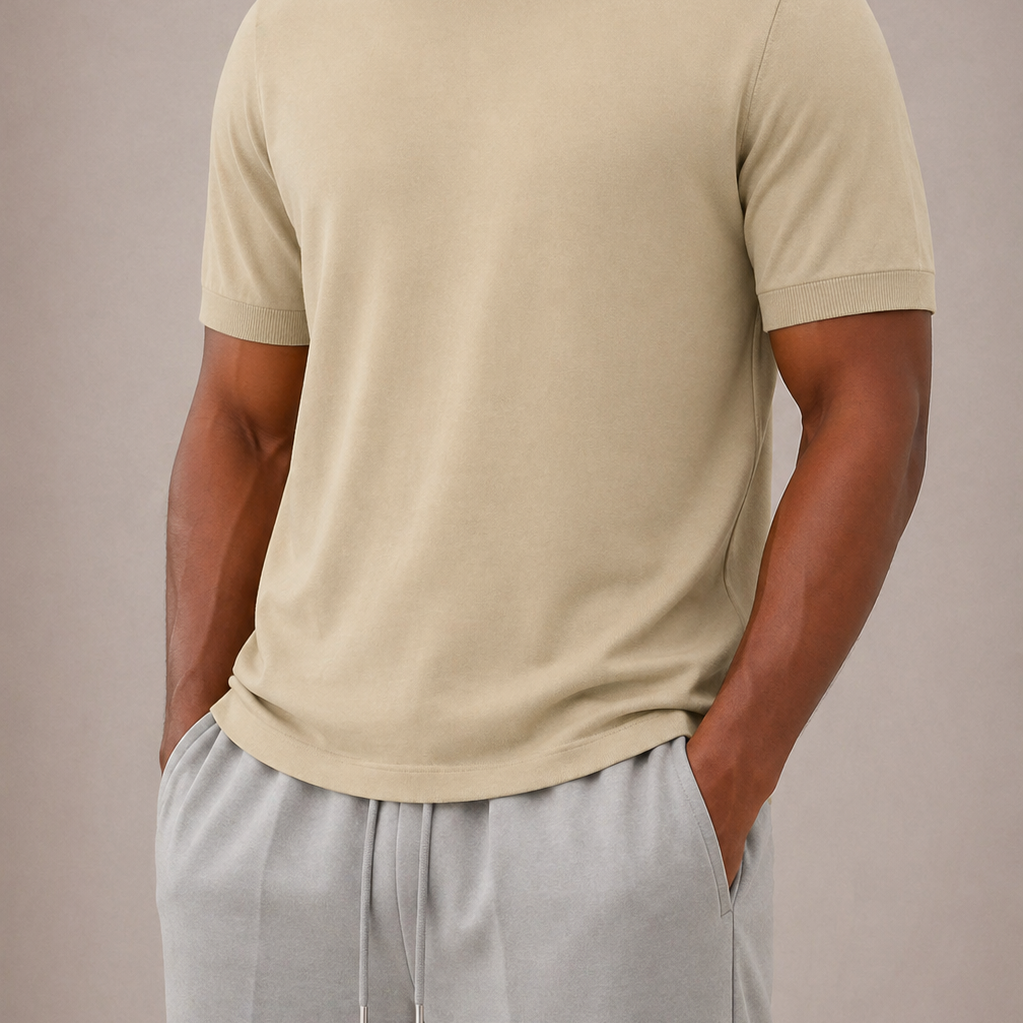 Sevana | Heren Turtleneck T‑Shirt