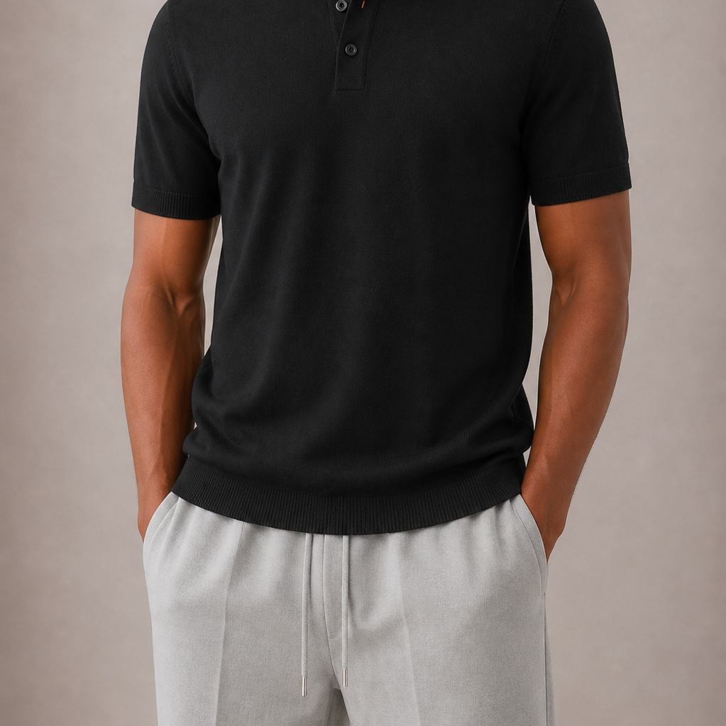 Sevana | Heren Minimalistische Polo