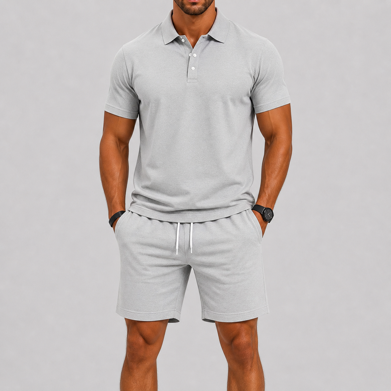 Sevana | Heren Sportset Met Polo