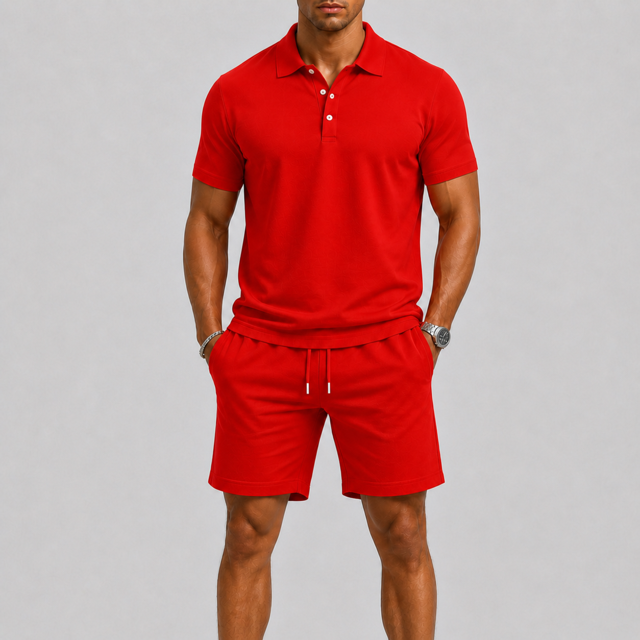 Sevana | Heren Sportset Met Polo