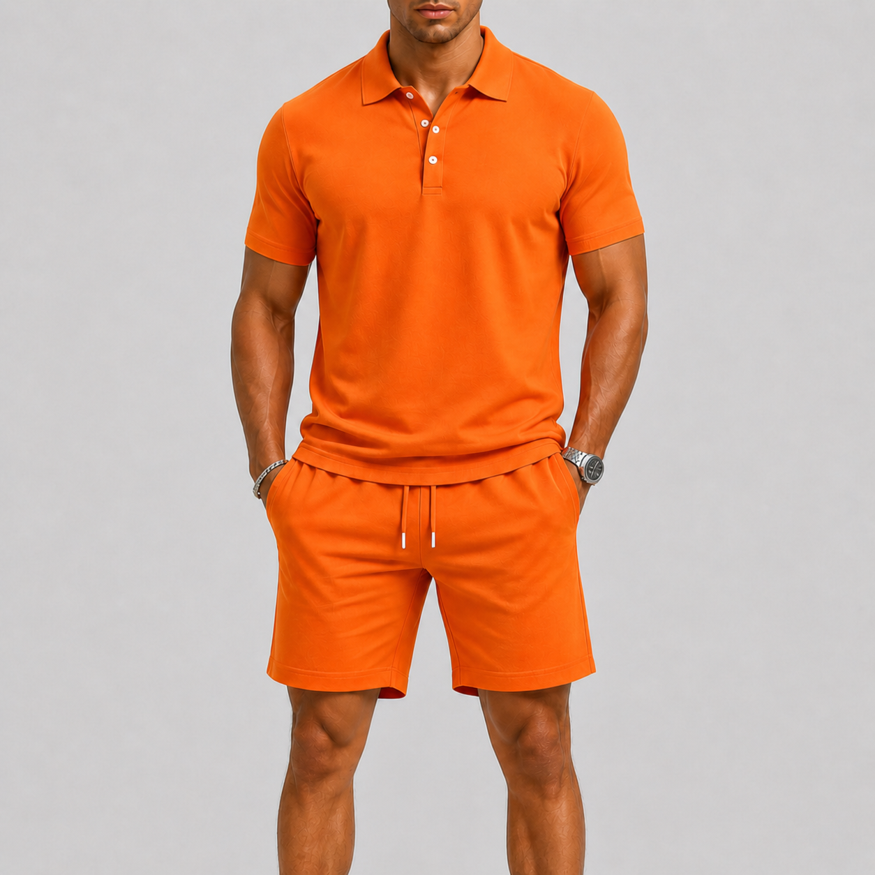 Sevana | Heren Sportset Met Polo
