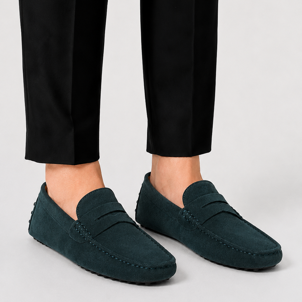 Sevana | Heren Suède Loafers