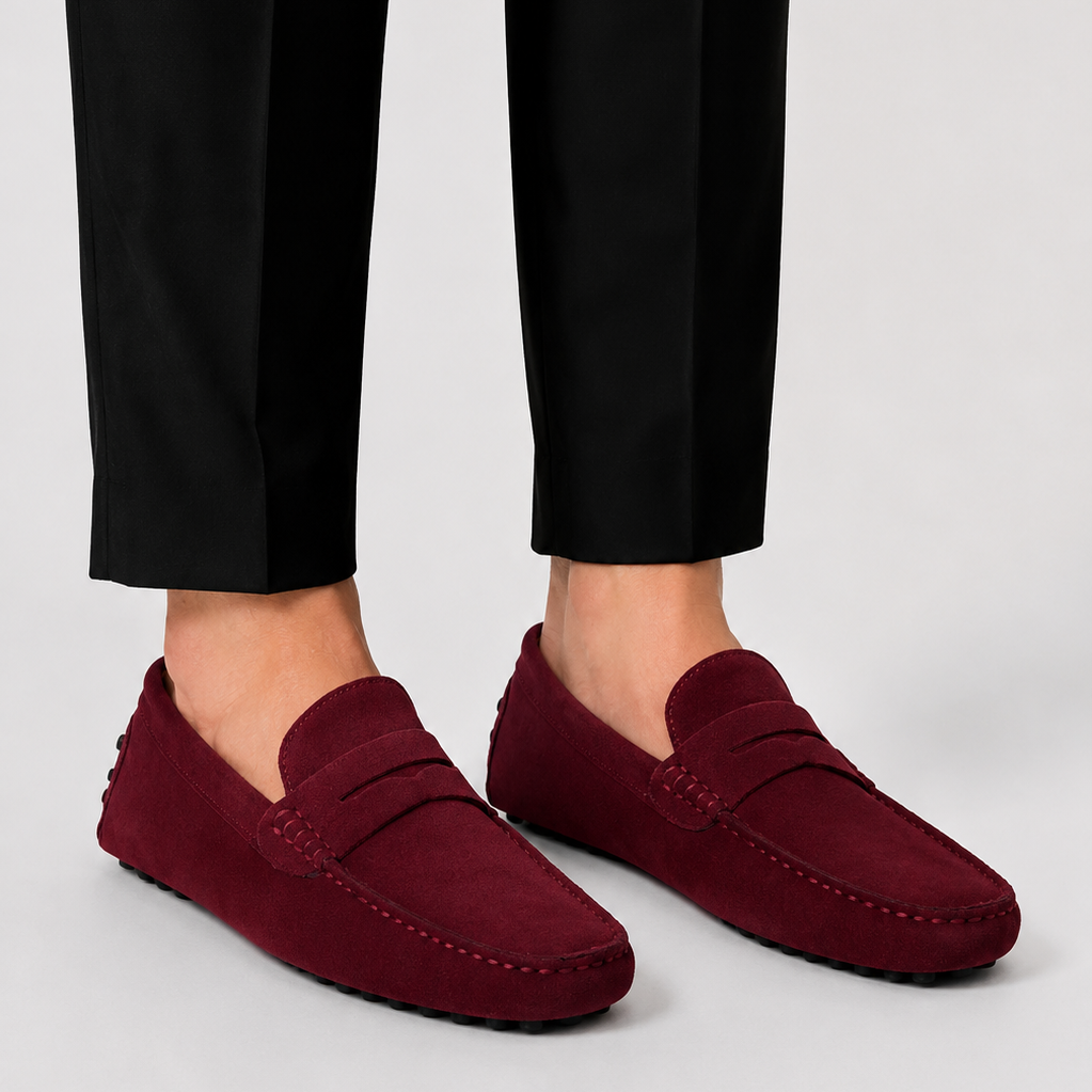 Sevana | Heren Suède Loafers