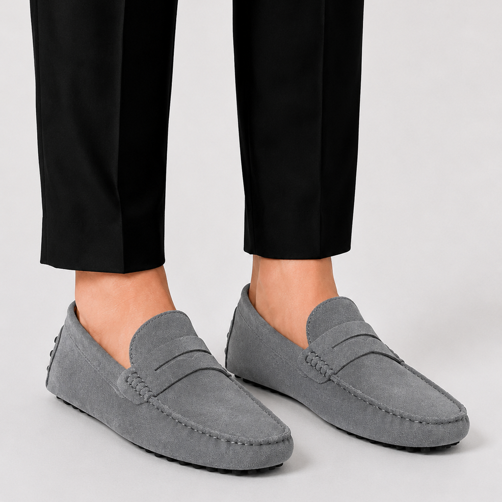 Sevana | Heren Suède Loafers
