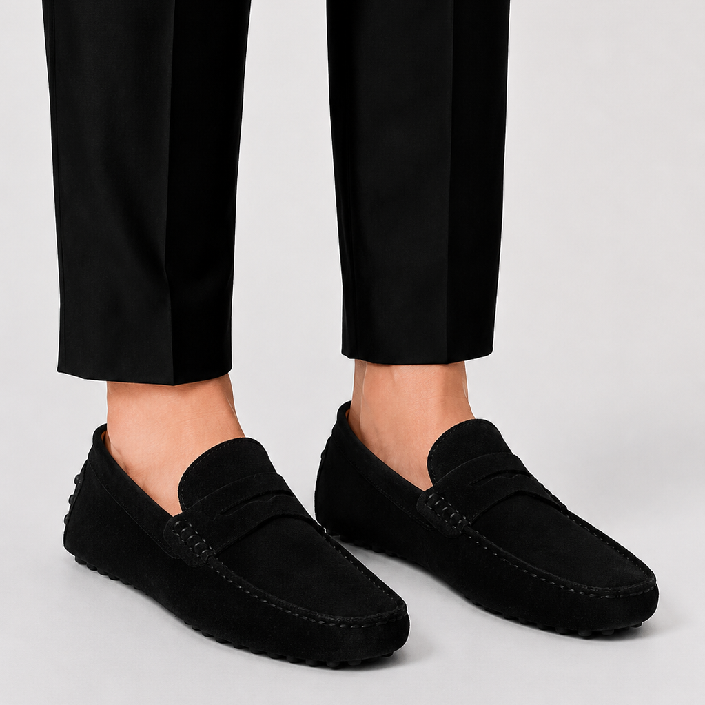 Sevana | Heren Suède Loafers