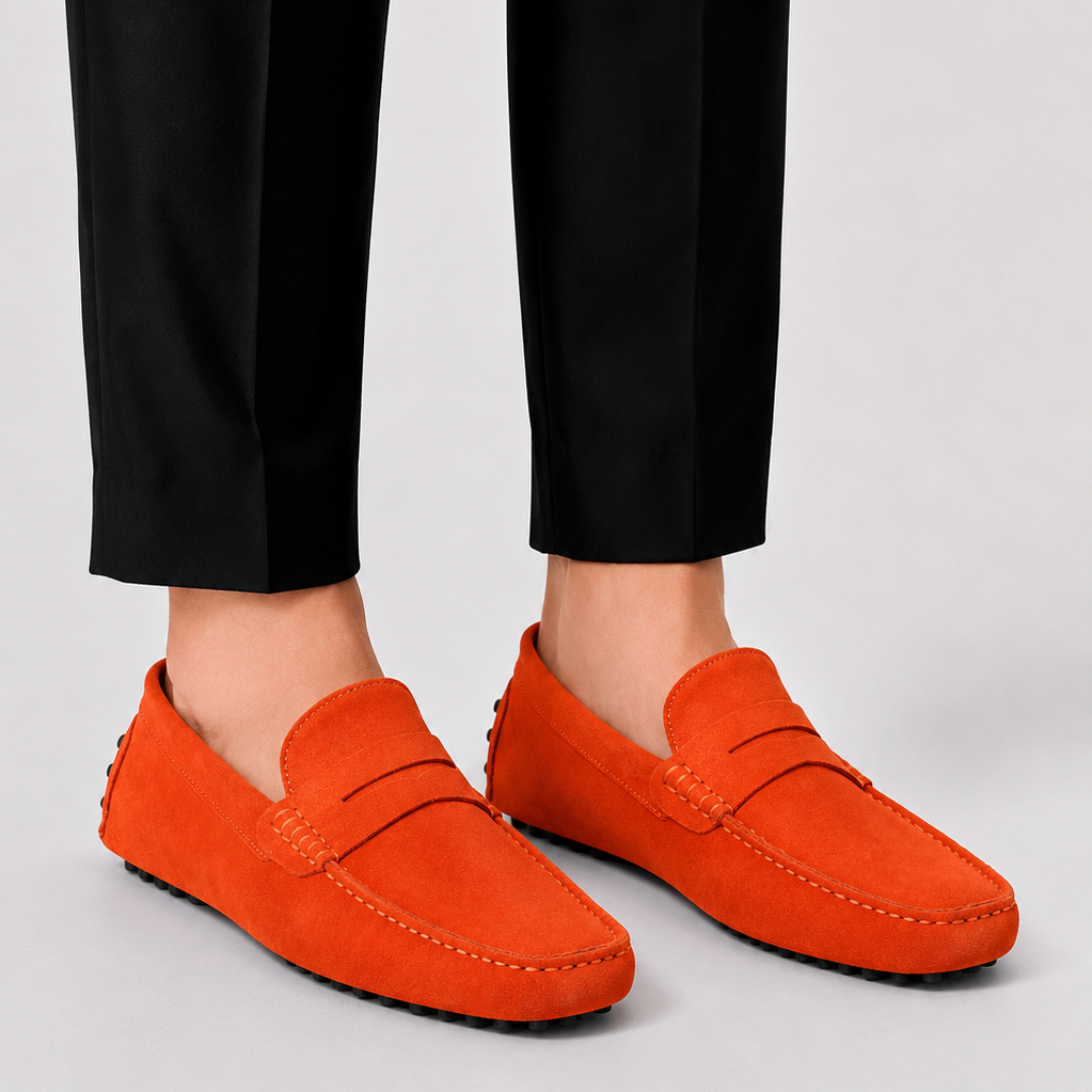 Sevana | Heren Suède Loafers